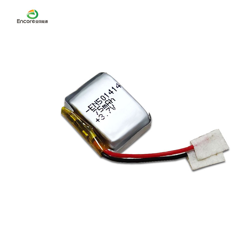 75mah li Полимерный батарея 501419